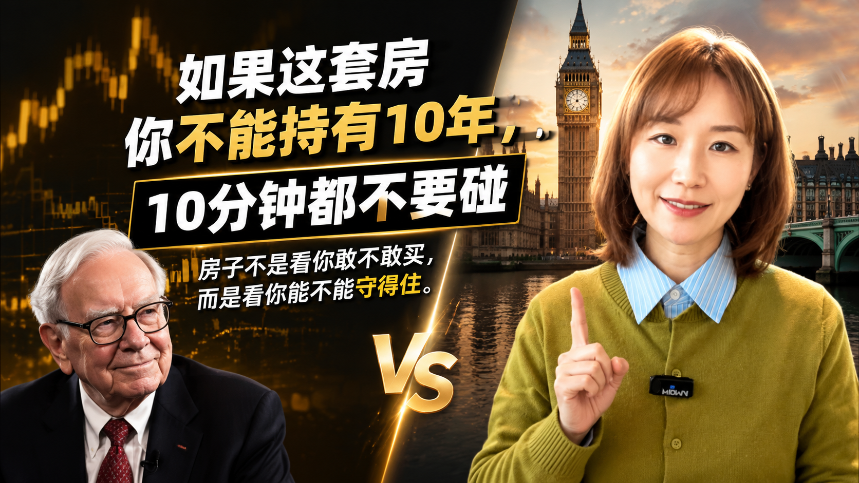 一套房能否持有十年:长期持有的思考视频封面