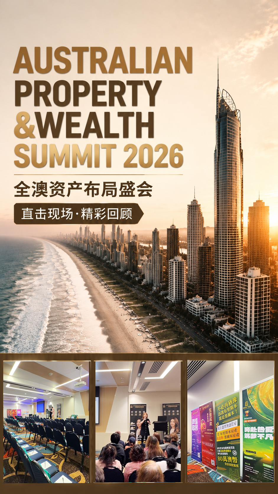 Australian Property & Wealth Summit 2026:现场回顾视频封面
