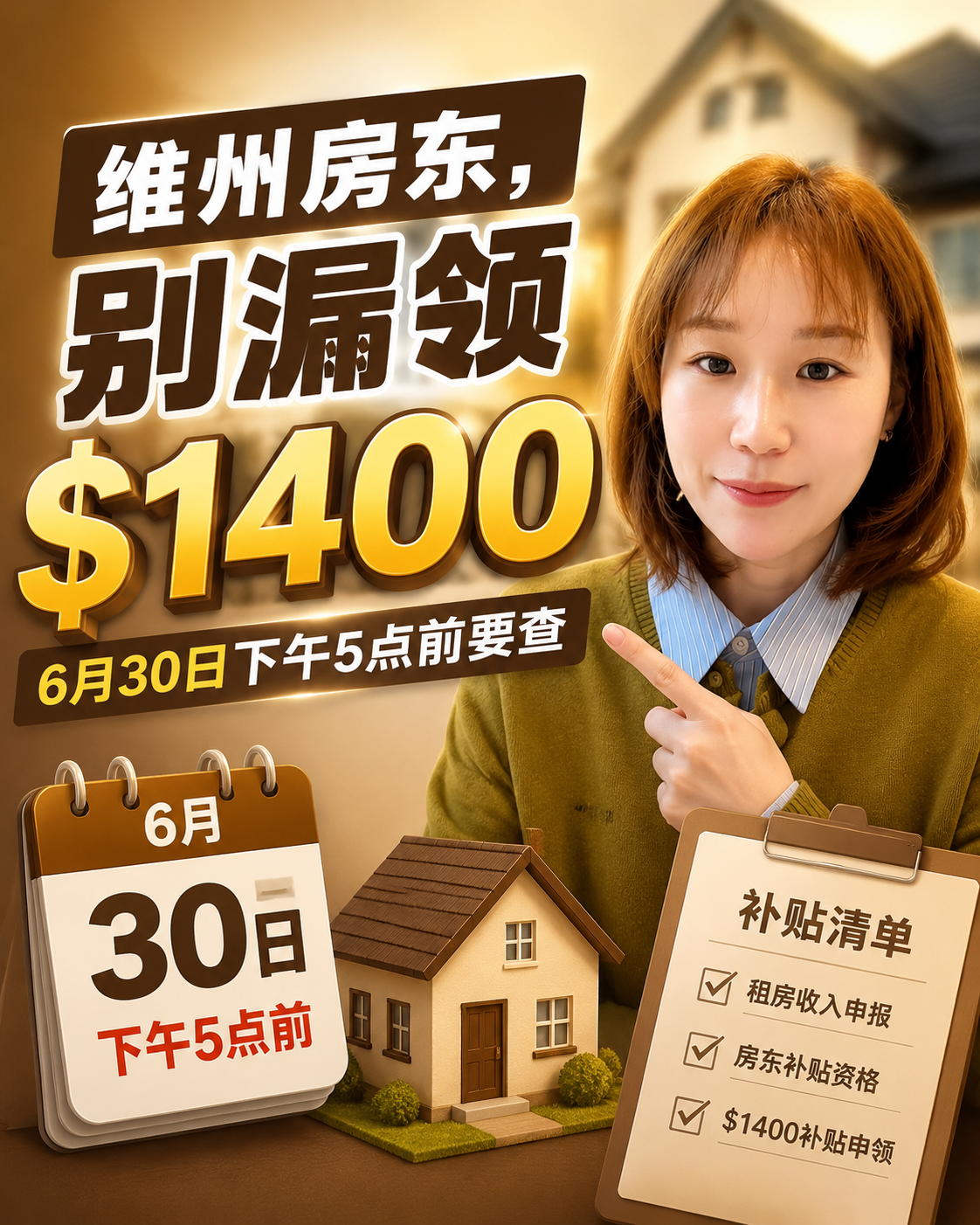 历史专题:维州房东 $1,400 补贴与 6 月 30 日节点视频封面