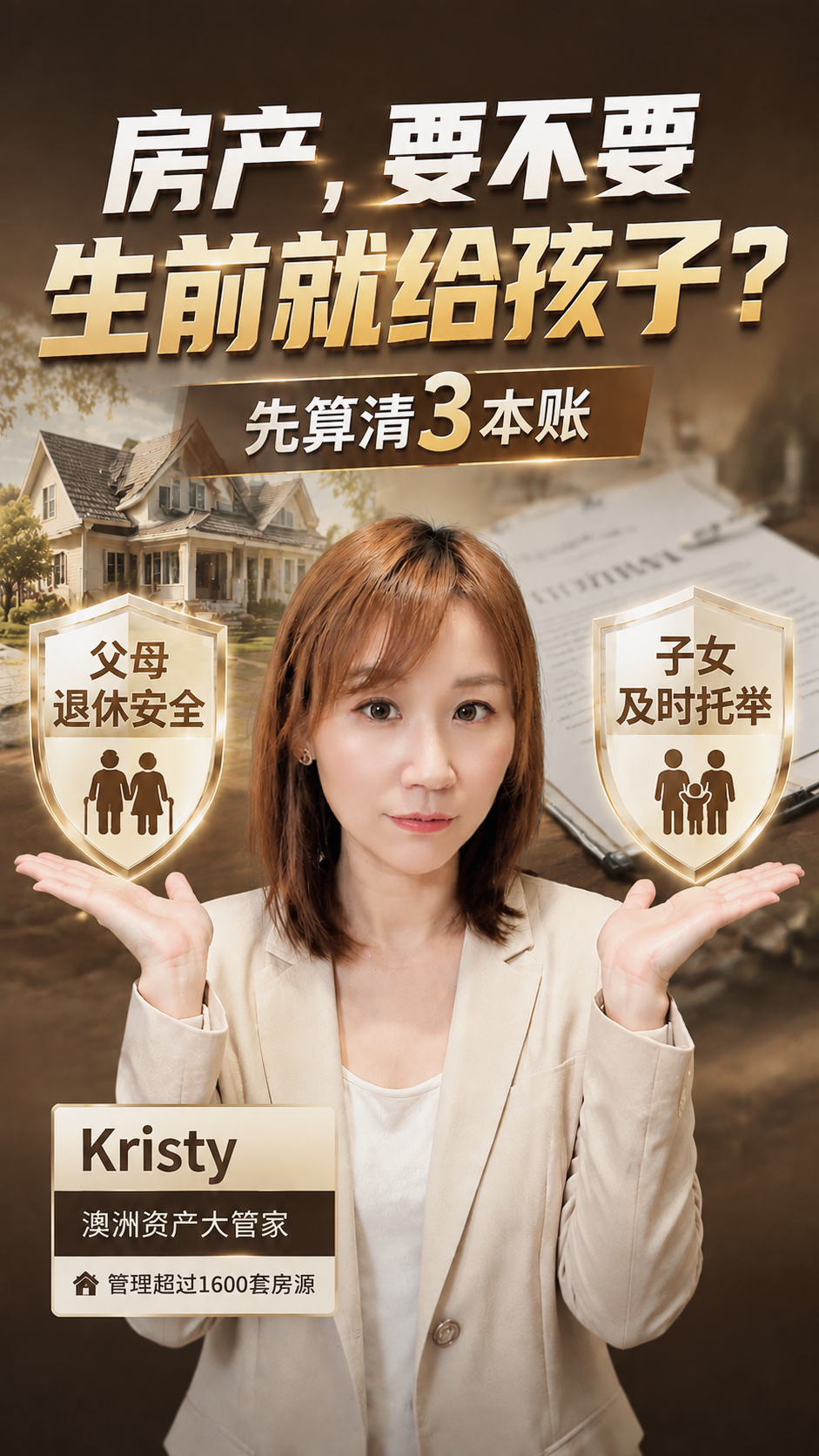 房产要不要生前给孩子?先算三本账视频封面